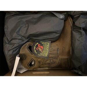 Phantom Rider Lycan DH5398 11″ Waterproof Composite Toe Roper Boots, New 8.5D